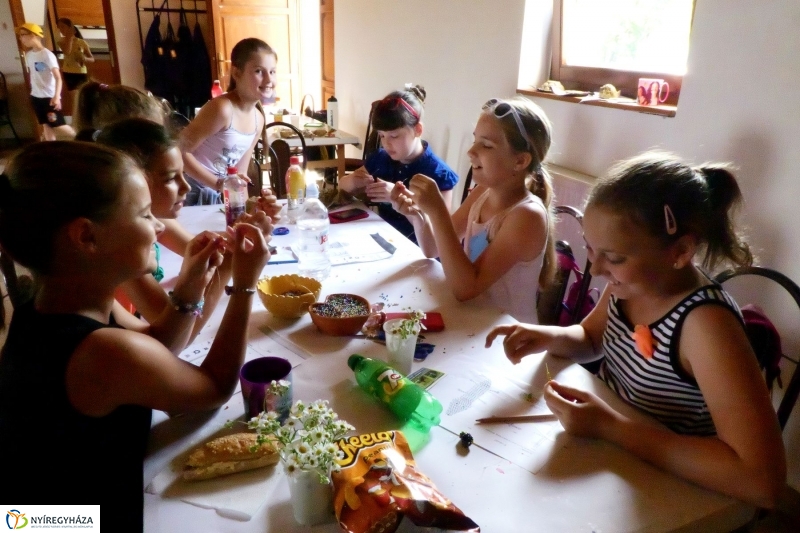 Nyári tábor a múzeumfaluban - fotó Szarka Lajos