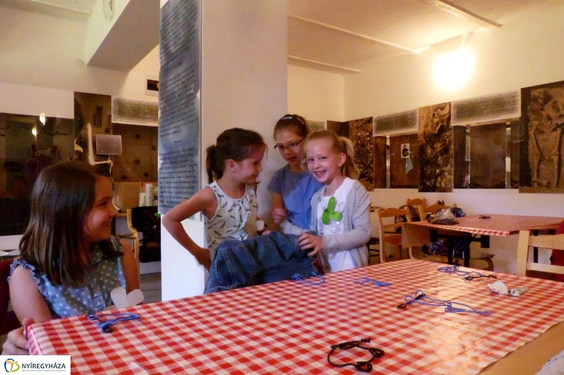 Nyári tábor a múzeumfaluban - fotó Szarka Lajos