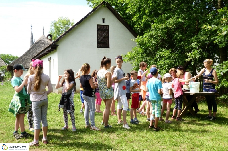 Nyári tábor a múzeumfaluban - fotó Szarka Lajos