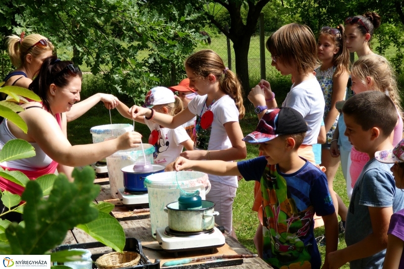 Nyári tábor a múzeumfaluban - fotó Szarka Lajos