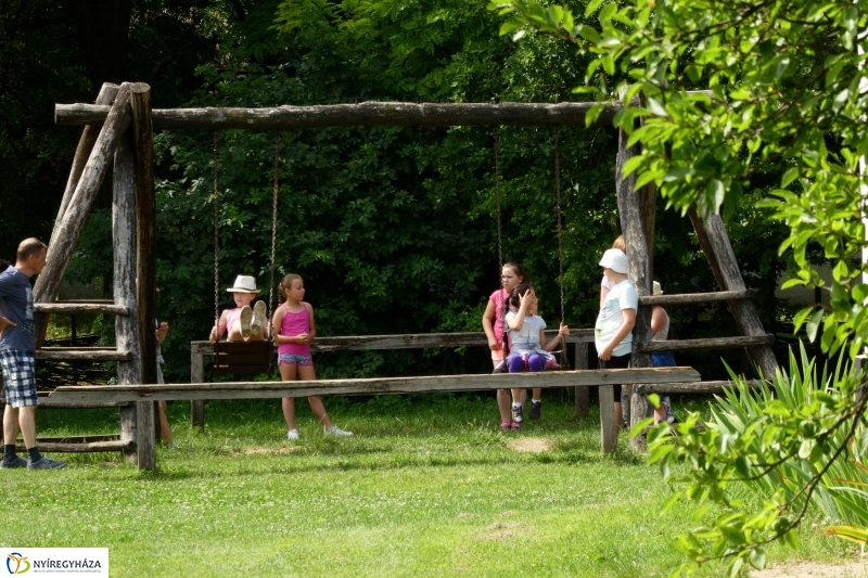 Nyári tábor a múzeumfaluban - fotó Szarka Lajos
