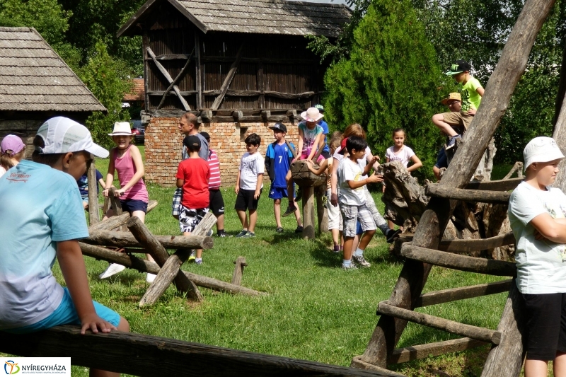 Nyári tábor a múzeumfaluban - fotó Szarka Lajos