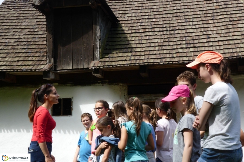 Nyári tábor a múzeumfaluban - fotó Szarka Lajos