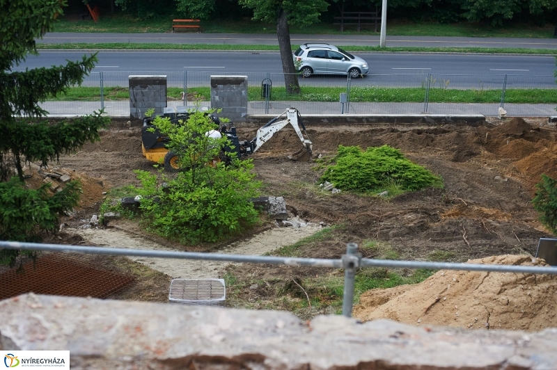 Felújítás a Bencs Villában - fotó Szarka Lajos