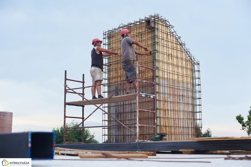 Felújítás a Bencs Villában - fotó Szarka Lajos
