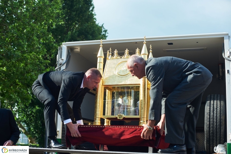 Szent László ereklye Nyíregyházán - fotó Szarka Lajos