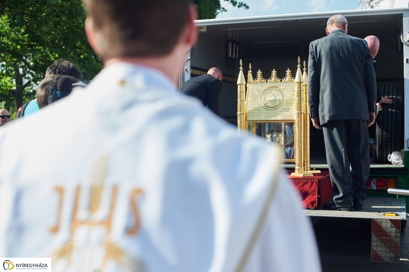 Szent László ereklye Nyíregyházán - fotó Szarka Lajos