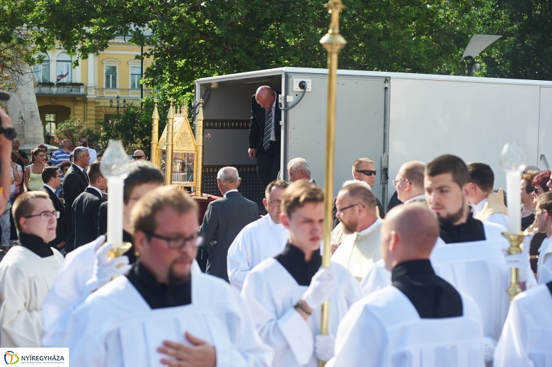 Szent László ereklye Nyíregyházán - fotó Szarka Lajos