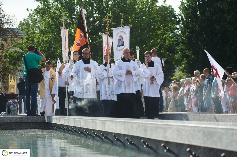 Szent László ereklye Nyíregyházán - fotó Szarka Lajos