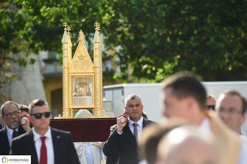 Szent László ereklye Nyíregyházán - fotó Szarka Lajos