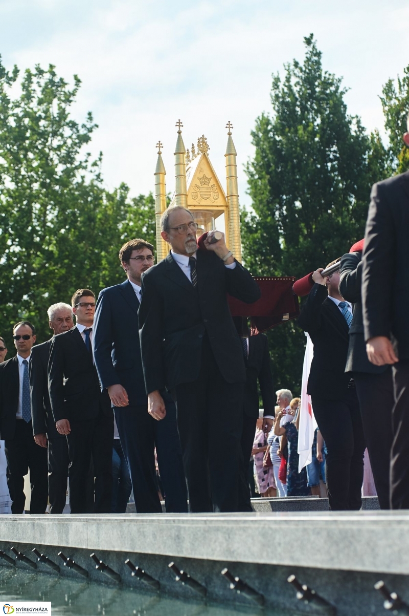 Szent László ereklye Nyíregyházán - fotó Szarka Lajos