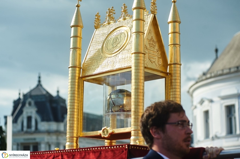 Szent László ereklye Nyíregyházán - fotó Szarka Lajos