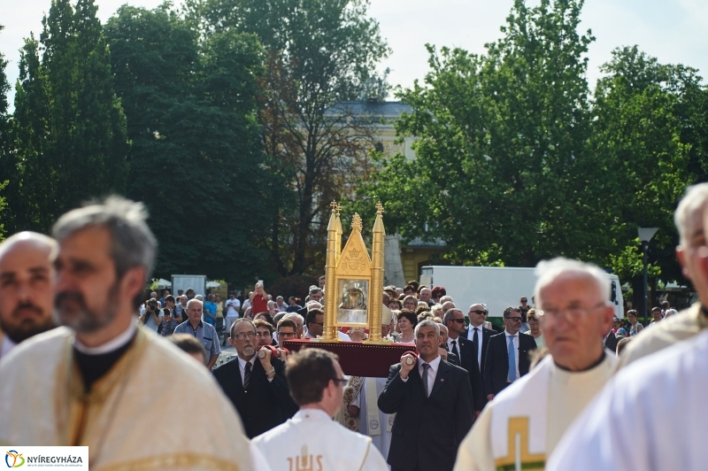 Szent László ereklye Nyíregyházán - fotó Szarka Lajos