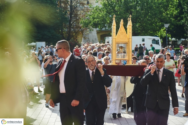 Szent László ereklye Nyíregyházán - fotó Szarka Lajos