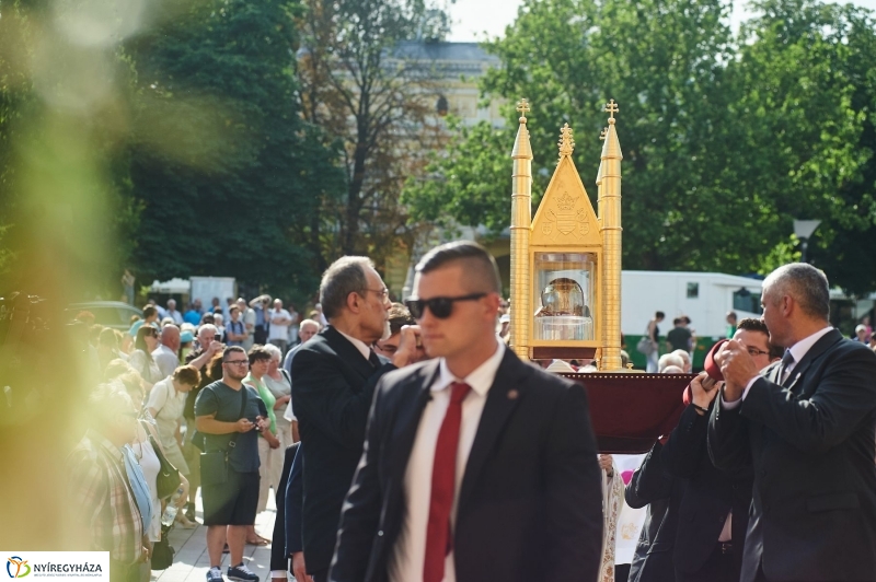 Szent László ereklye Nyíregyházán - fotó Szarka Lajos