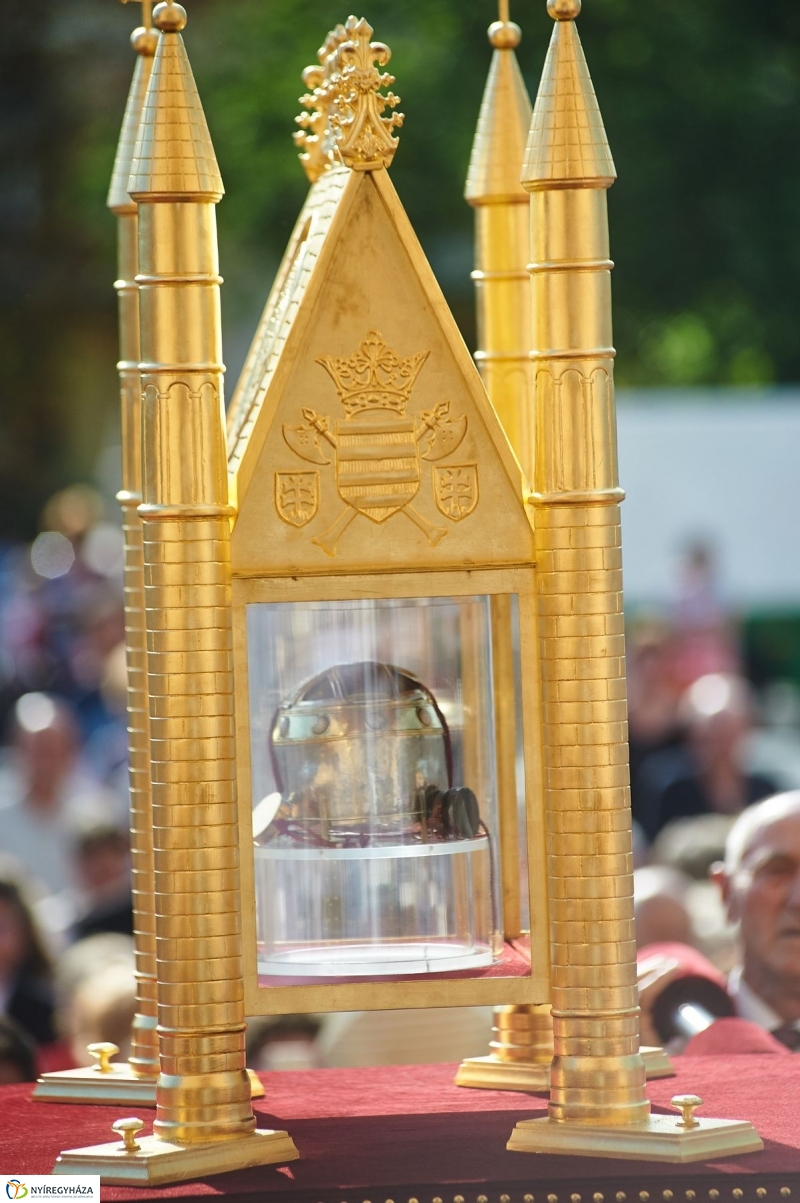Szent László ereklye Nyíregyházán - fotó Szarka Lajos
