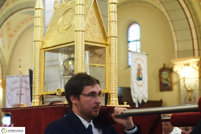 Szent László ereklye Nyíregyházán - fotó Szarka Lajos