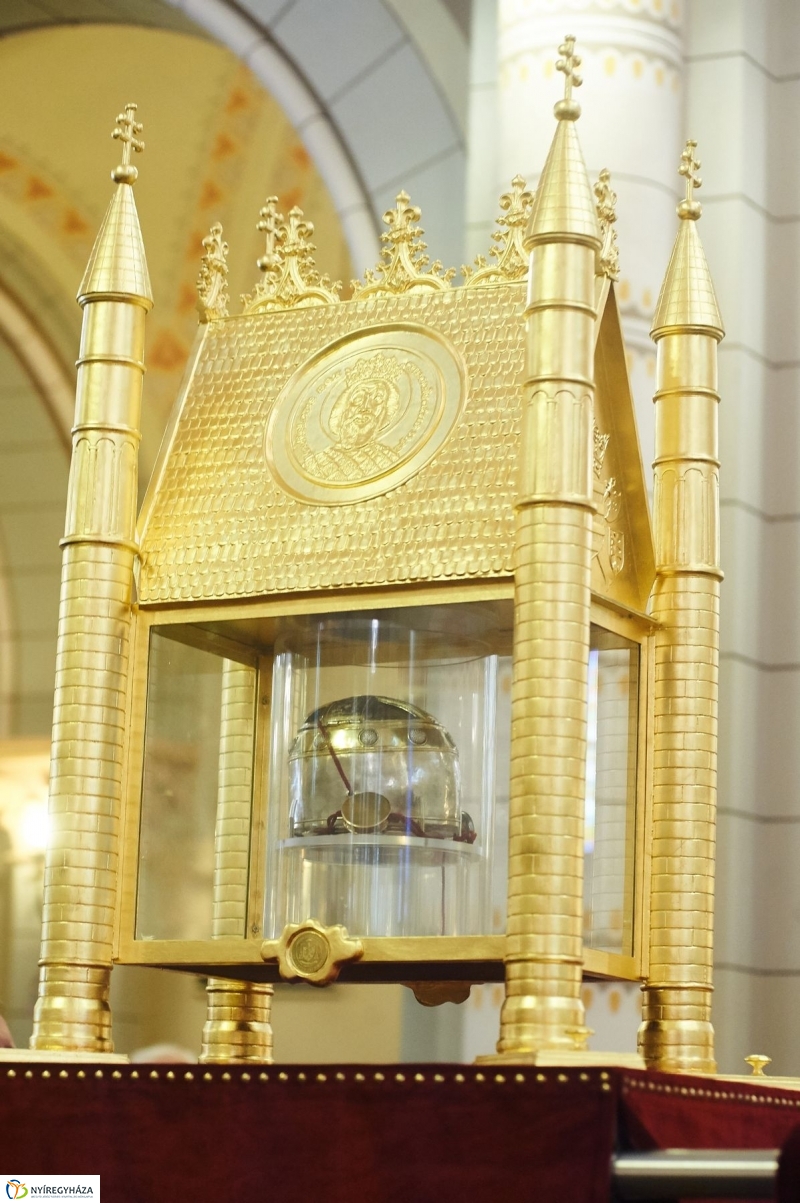 Szent László ereklye Nyíregyházán - fotó Szarka Lajos