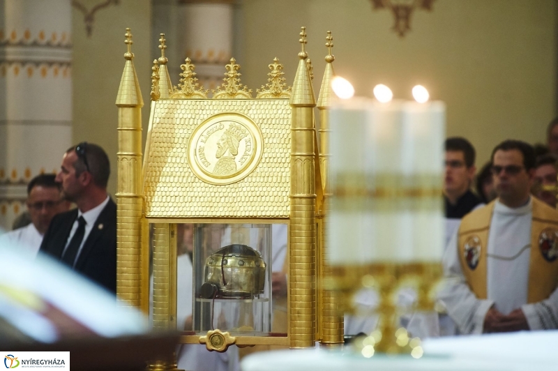 Szent László ereklye Nyíregyházán - fotó Szarka Lajos