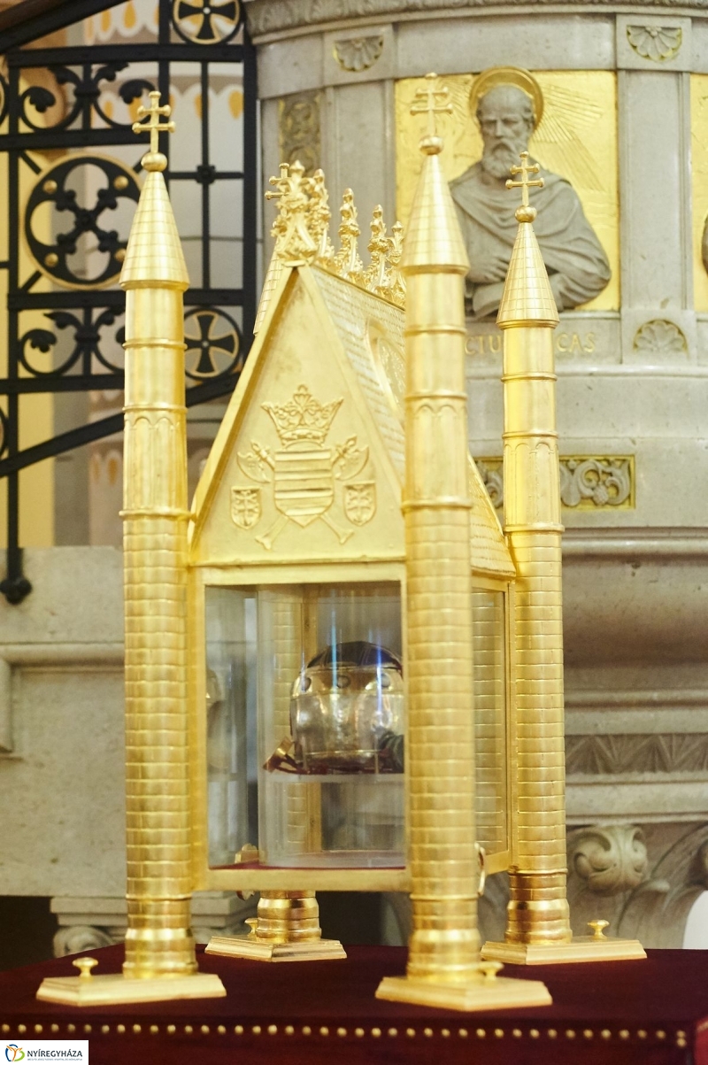 Szent László ereklye Nyíregyházán - fotó Szarka Lajos