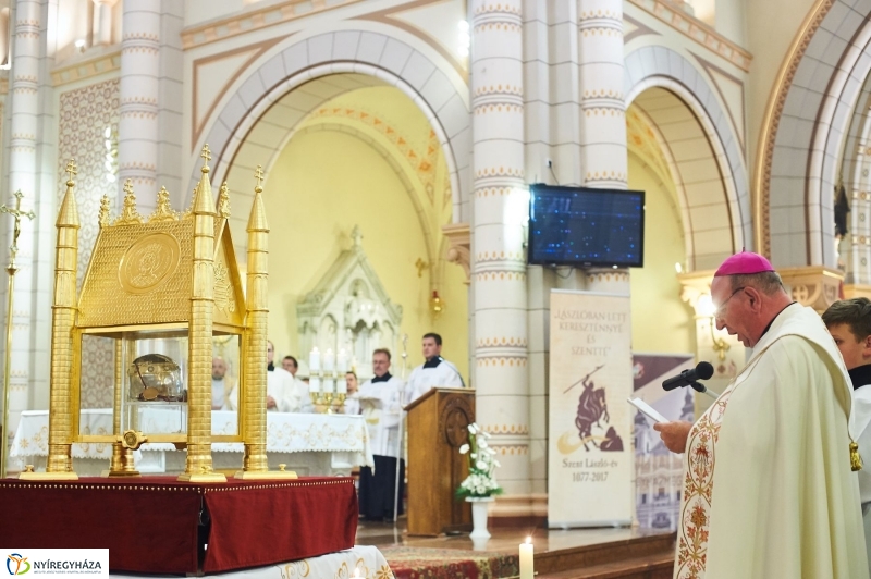 Szent László ereklye Nyíregyházán - fotó Szarka Lajos
