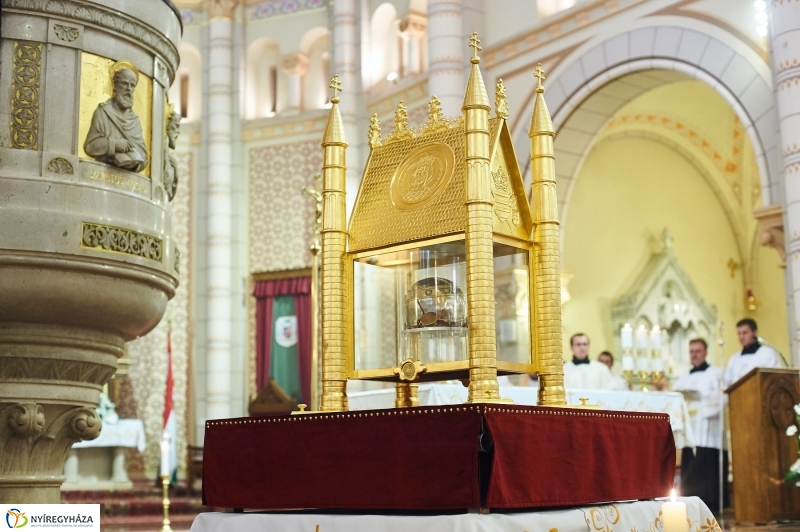 Szent László ereklye Nyíregyházán - fotó Szarka Lajos
