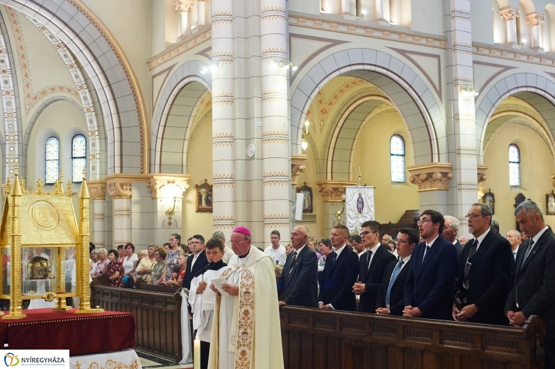 Szent László ereklye Nyíregyházán - fotó Szarka Lajos