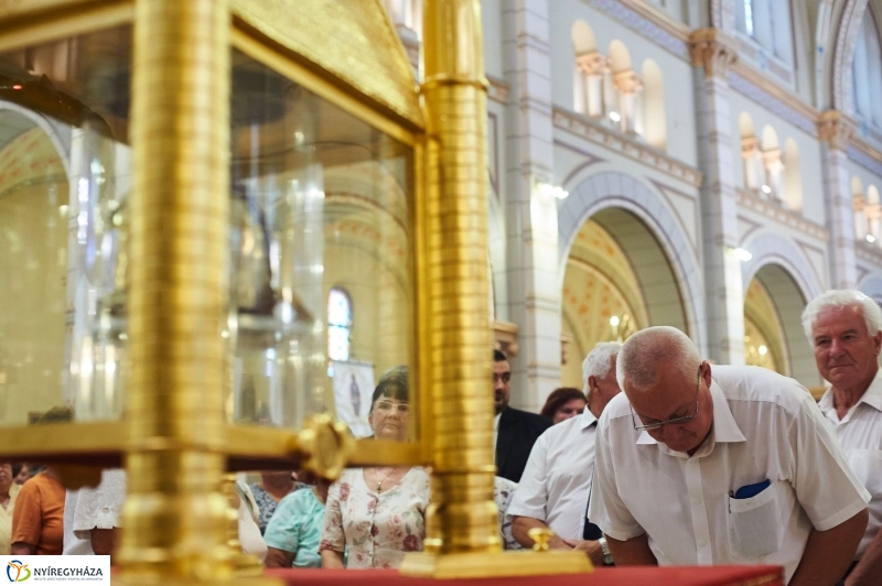 Szent László ereklye Nyíregyházán - fotó Szarka Lajos