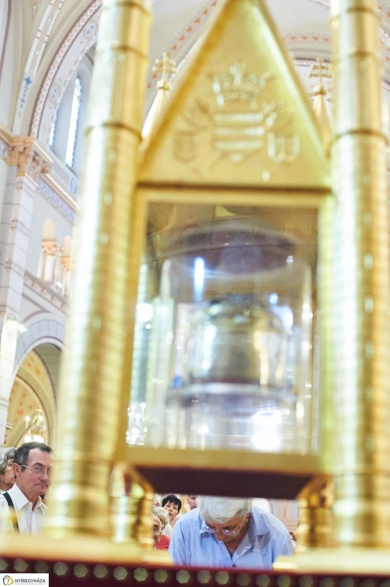 Szent László ereklye Nyíregyházán - fotó Szarka Lajos