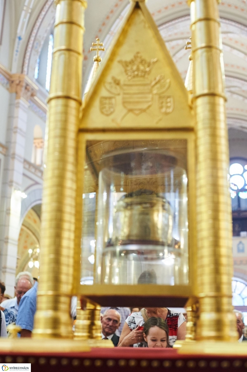 Szent László ereklye Nyíregyházán - fotó Szarka Lajos