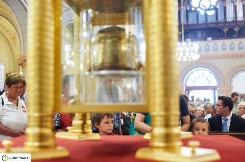 Szent László ereklye Nyíregyházán - fotó Szarka Lajos