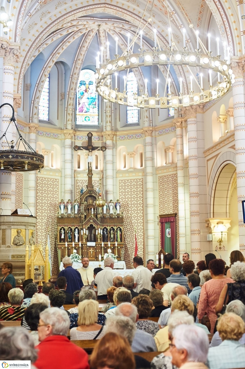 Szent László ereklye Nyíregyházán - fotó Szarka Lajos