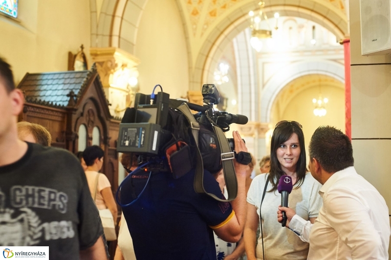 Szent László ereklye Nyíregyházán - fotó Szarka Lajos