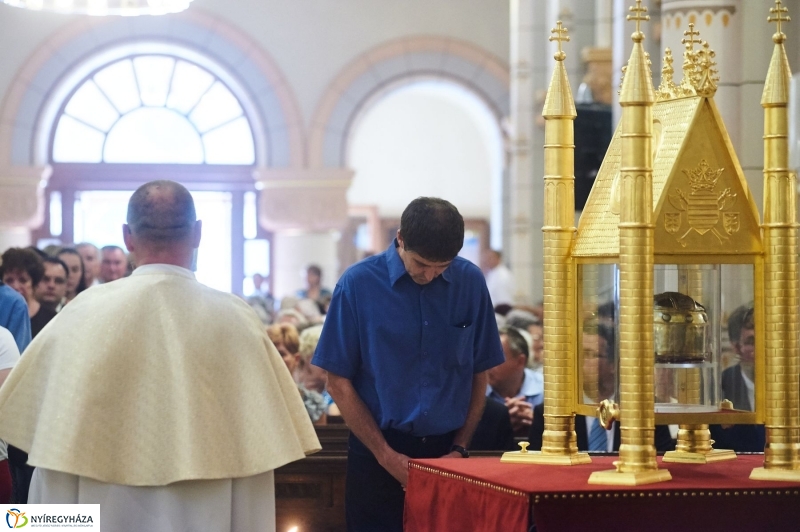 Szent László ereklye Nyíregyházán - fotó Szarka Lajos