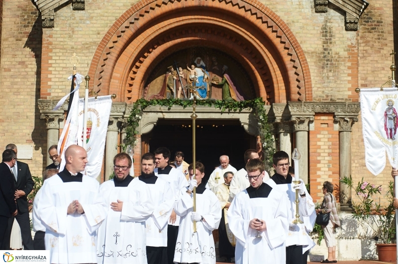 Szent László ereklye Nyíregyházán - fotó Szarka Lajos