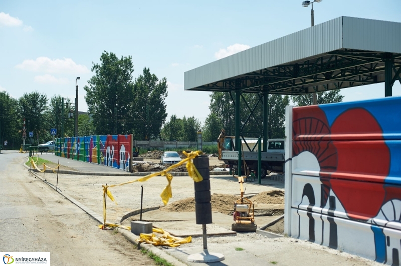 Helyszíni szemle a Vásártéren - fotó Szarka Lajos