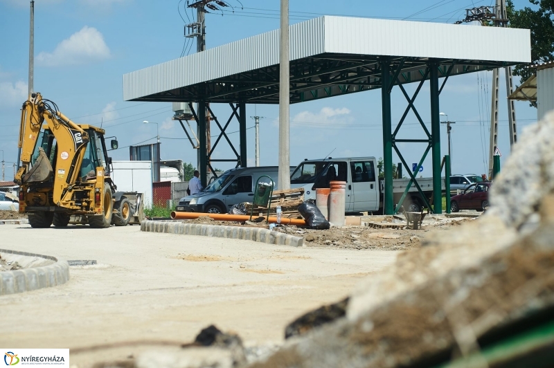 Helyszíni szemle a Vásártéren - fotó Szarka Lajos