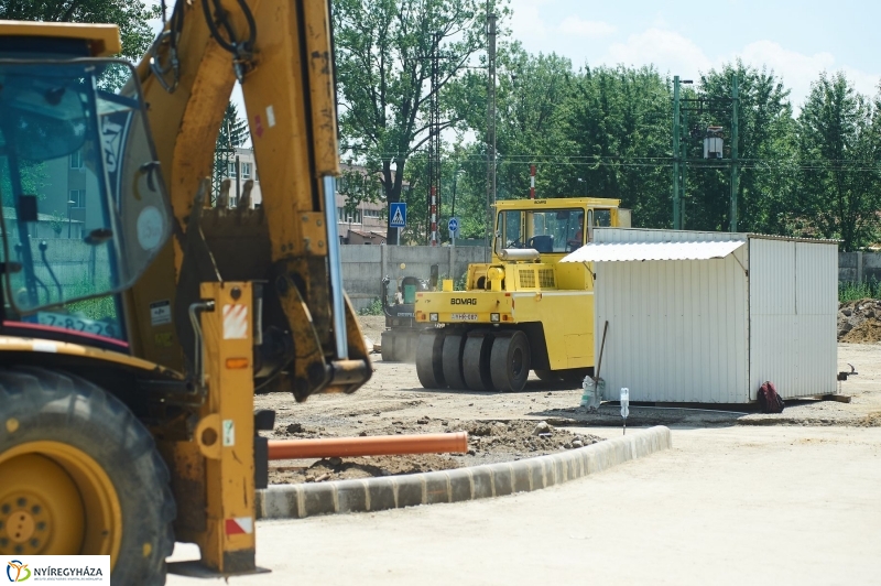 Helyszíni szemle a Vásártéren - fotó Szarka Lajos