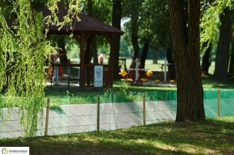 Védőháló a Bujtoson - fotó Szarka Lajos