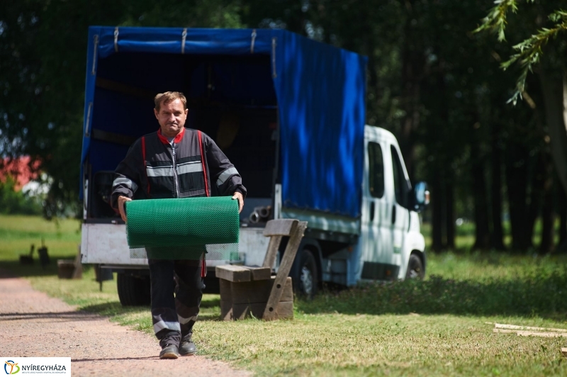 Védőháló a Bujtoson - fotó Szarka Lajos