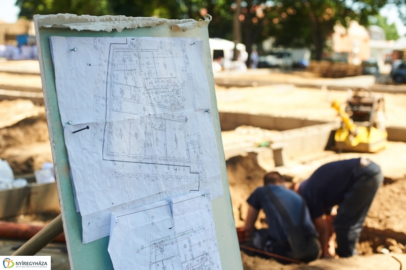 Óvoda épül a kórház területén - fotó Szarka Lajos