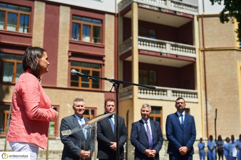 Óvoda épül a kórház területén - fotó Szarka Lajos