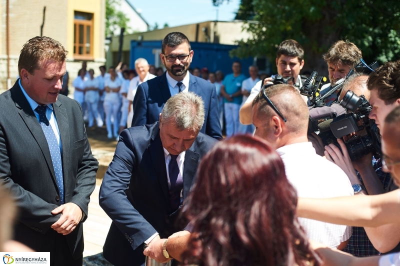 Óvoda épül a kórház területén - fotó Szarka Lajos