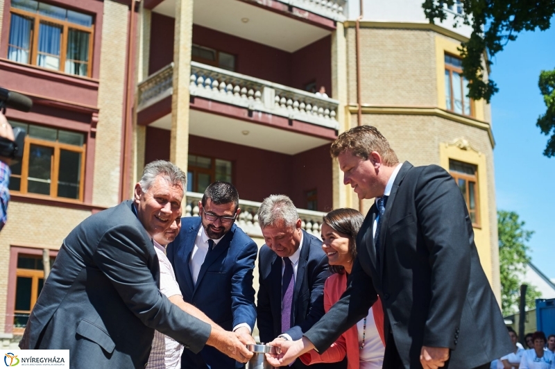 Óvoda épül a kórház területén - fotó Szarka Lajos