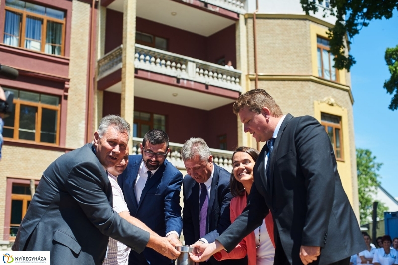 Óvoda épül a kórház területén - fotó Szarka Lajos