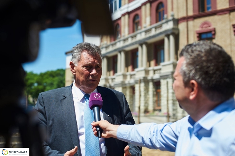 Óvoda épül a kórház területén - fotó Szarka Lajos