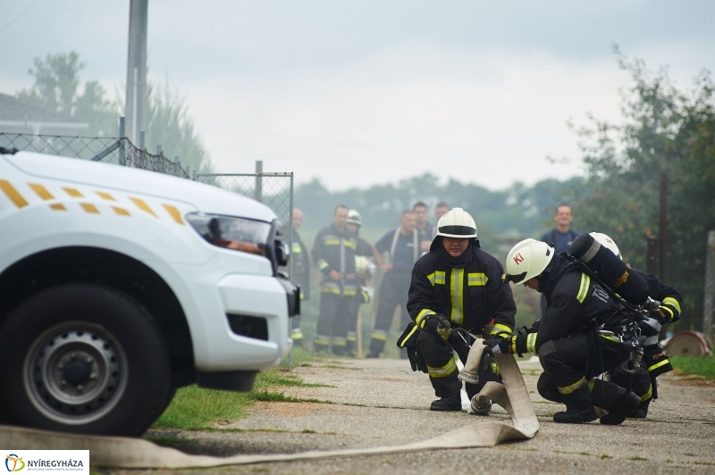 Tűzoltóverseny Kőlaposon - fotó Szarka Lajos