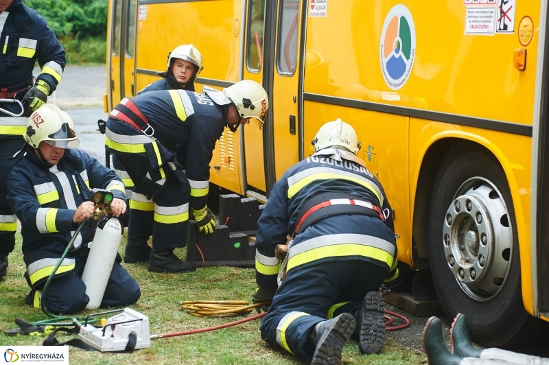 Tűzoltóverseny Kőlaposon - fotó Szarka Lajos