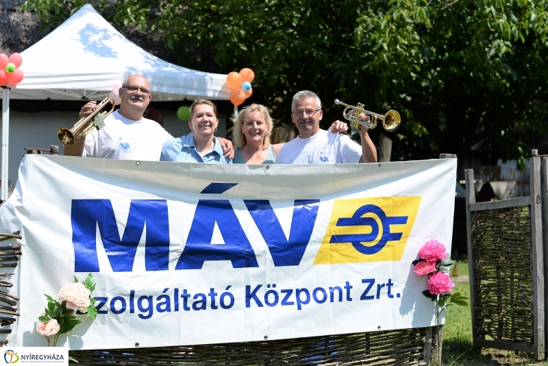 Vasutasünnep a múzeumfaluban