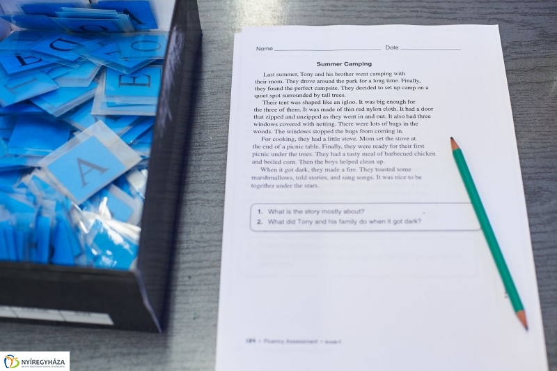 Angol nyelvi tábor Sóstóhegyen - fotó Szarka Lajos